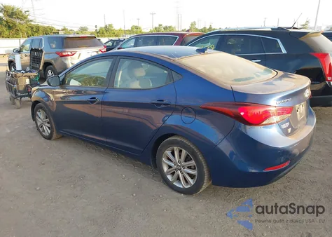 2016 Hyundai Elantra Se из США, поврежденный, VIN 5NPDH4AE1GH790191